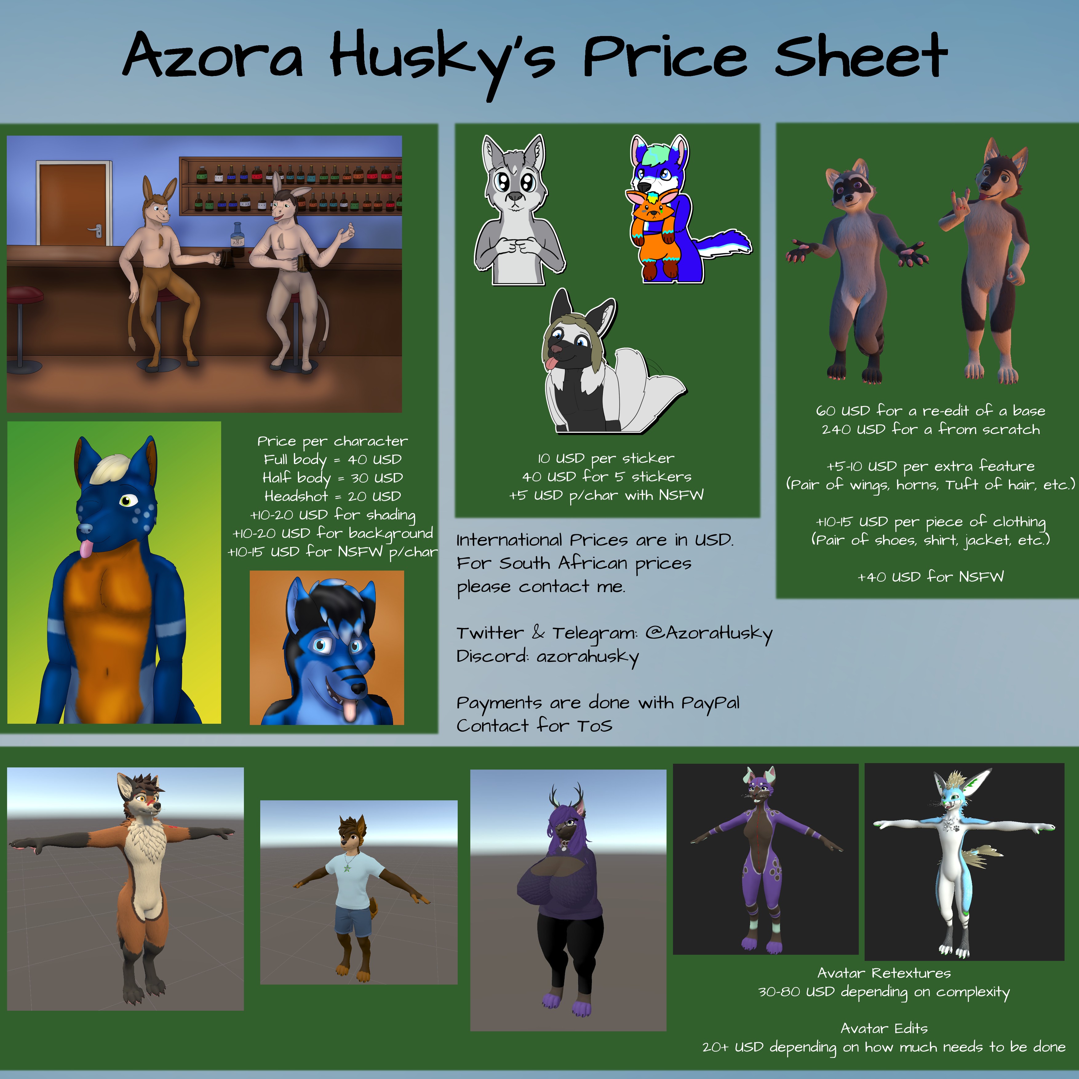 Price Sheet